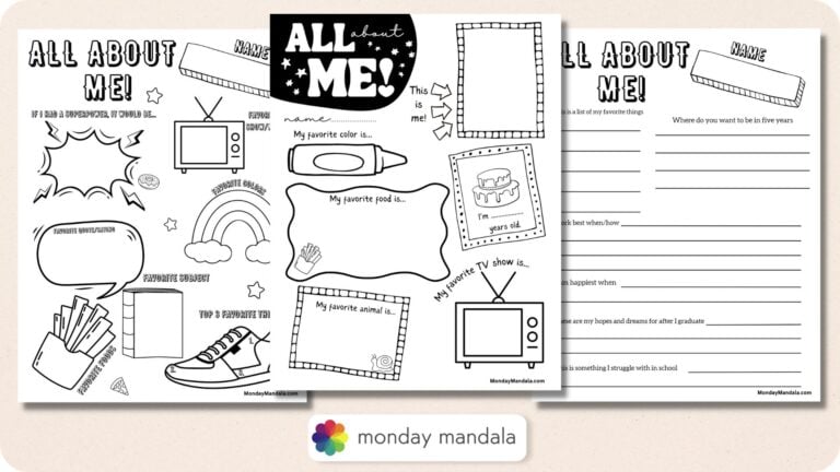 30 All About Me Worksheets Free PDF Printables 30-all-about-me-worksheets-free-pdf-printables