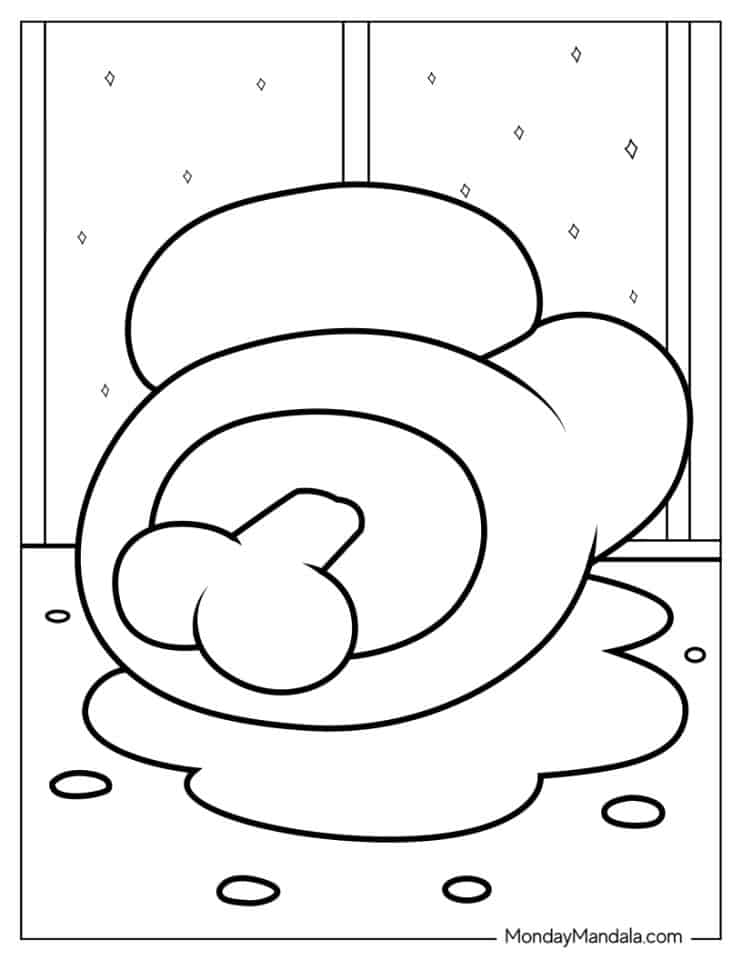65 Among Us Coloring Pages (Free PDF Printables)