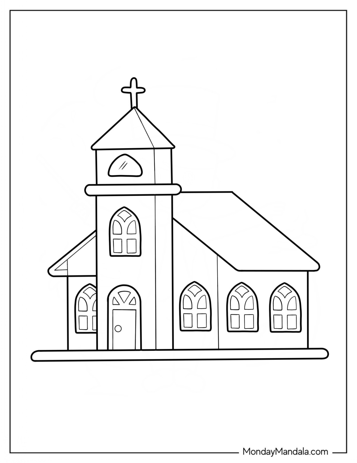40 Church Coloring Pages Free PDF Printables 40 Church Coloring Pages Free PDF Printables