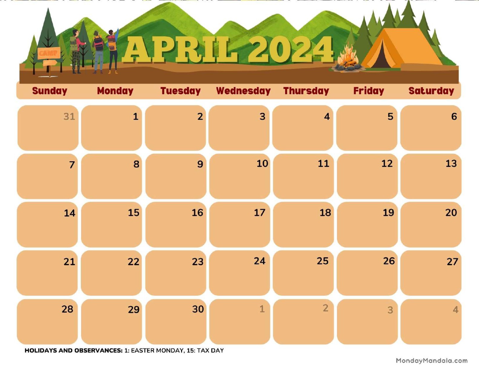 Printable Calendars For 2024 & 2025 (Free PDFs)