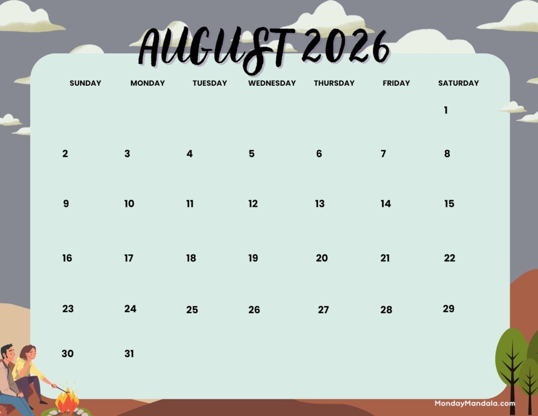 Printable Calendars For 2026 & 2027 (Free PDFs)