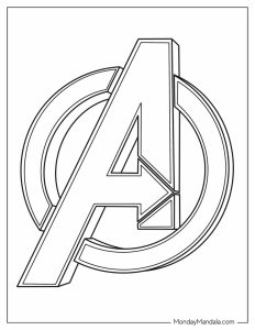 30 Marvel Avengers Coloring Pages (Free PDF Printables)