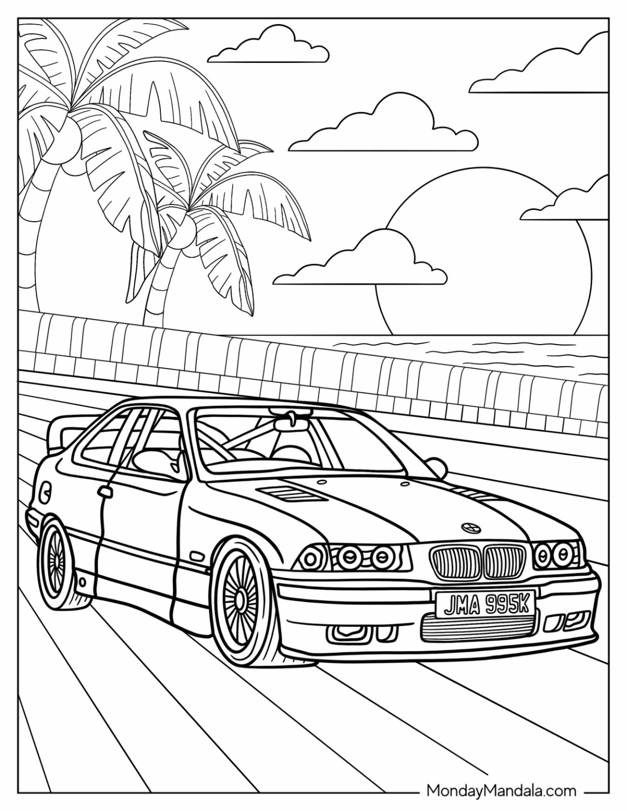 20 BMW Coloring Pages Free PDF Printables 20 BMW Coloring Pages Free PDF Printables
