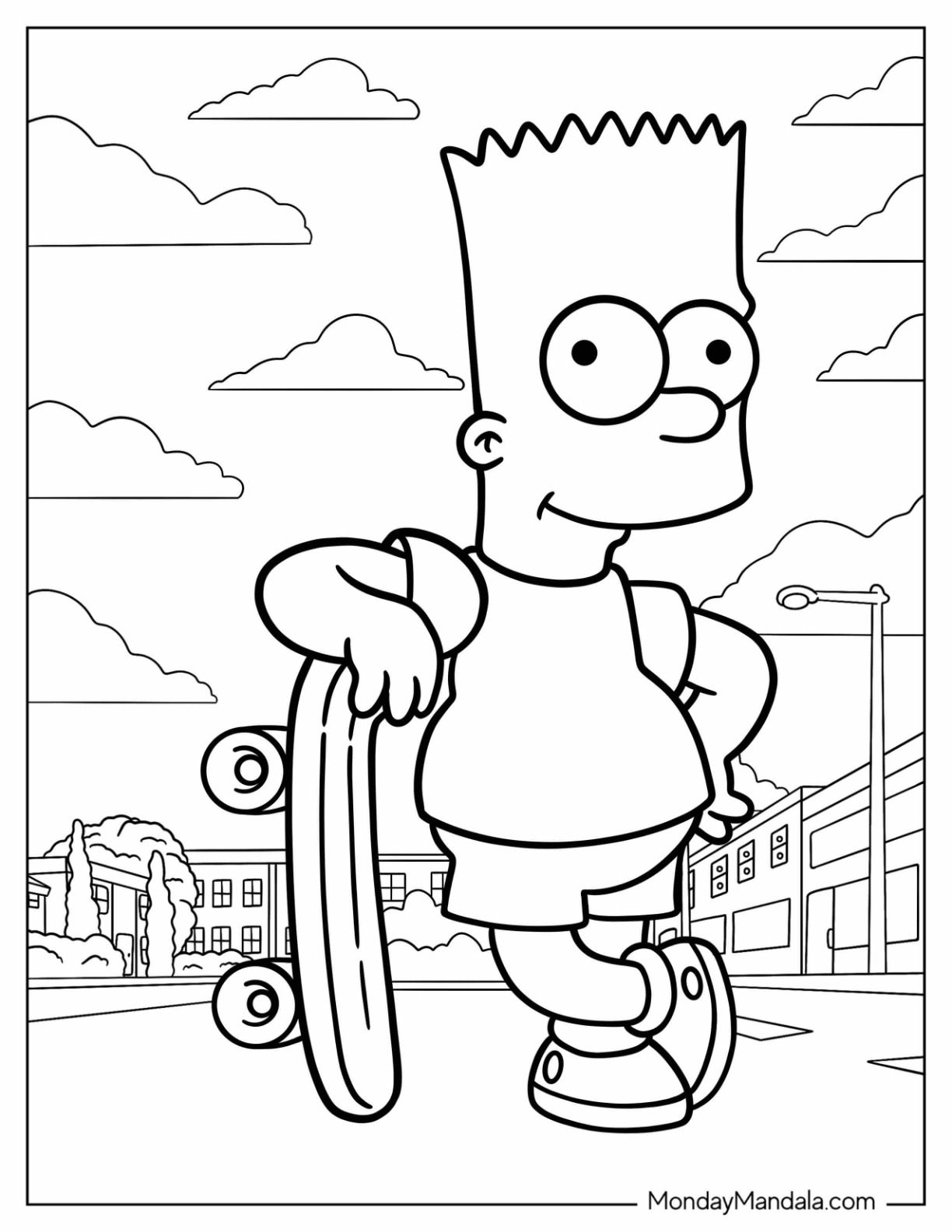 30 Cartoon Coloring Pages Free PDF Printables 30 Cartoon Coloring Pages Free PDF Printables