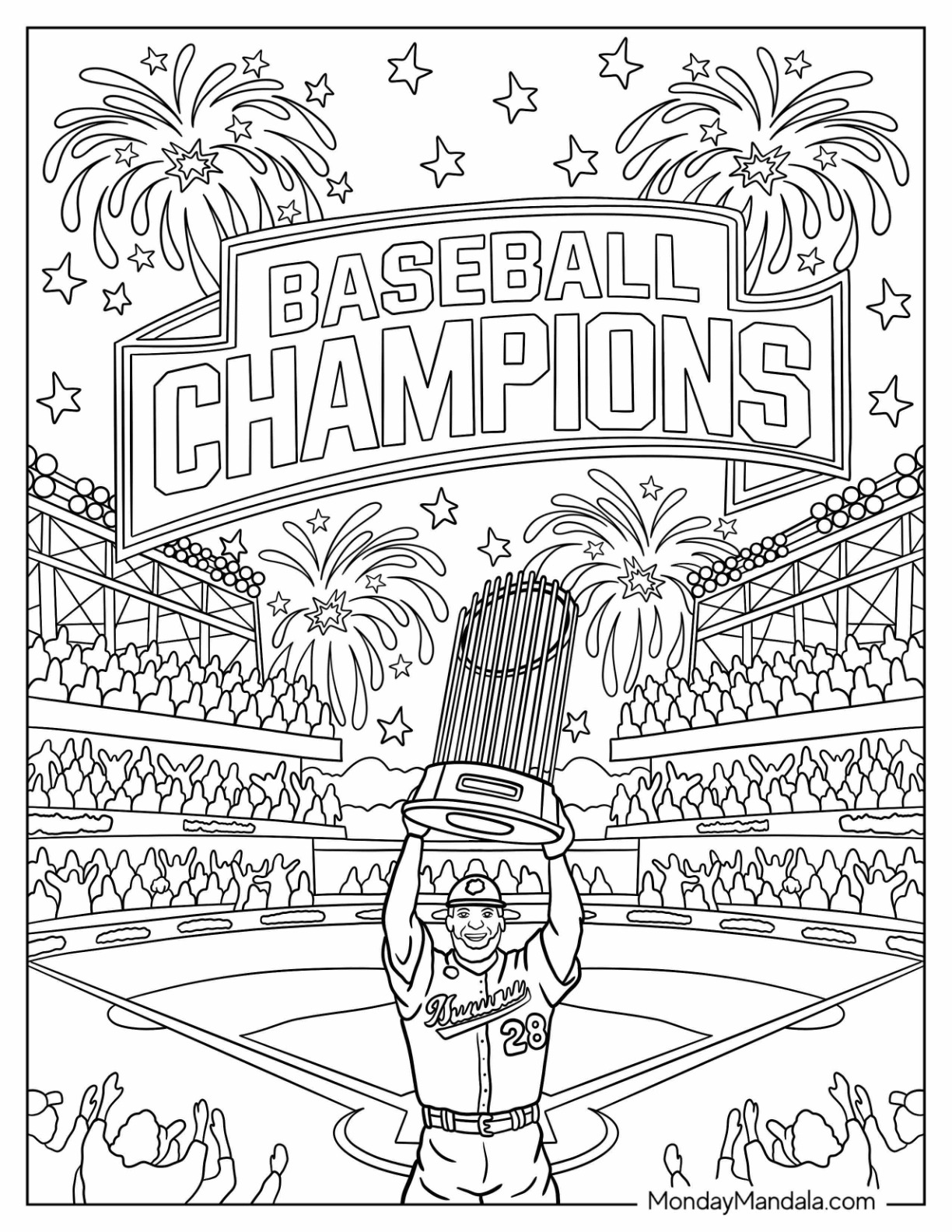 Mlb Teams Coloring Pages 2025 