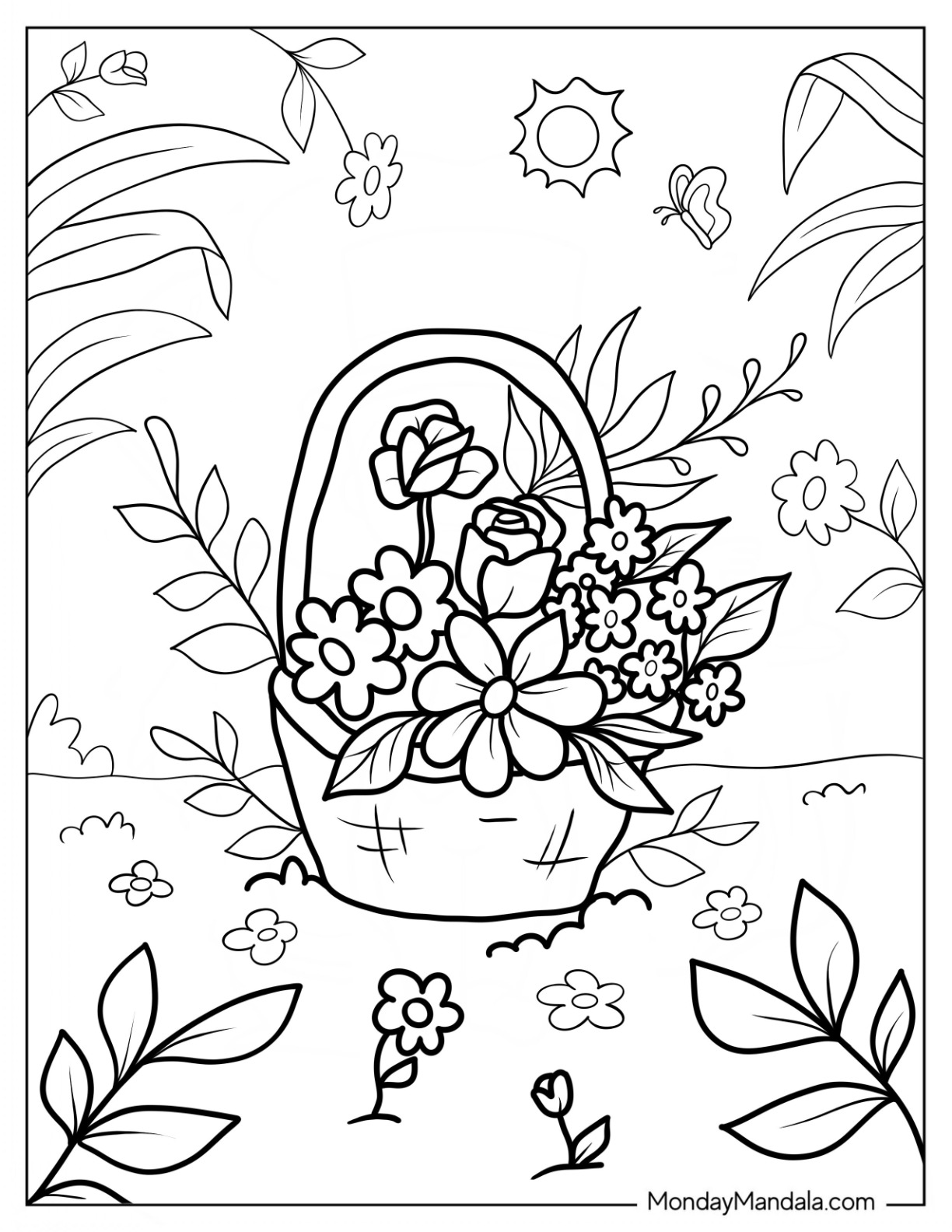 Colors For Spring Coloring Colors For Spring Coloring