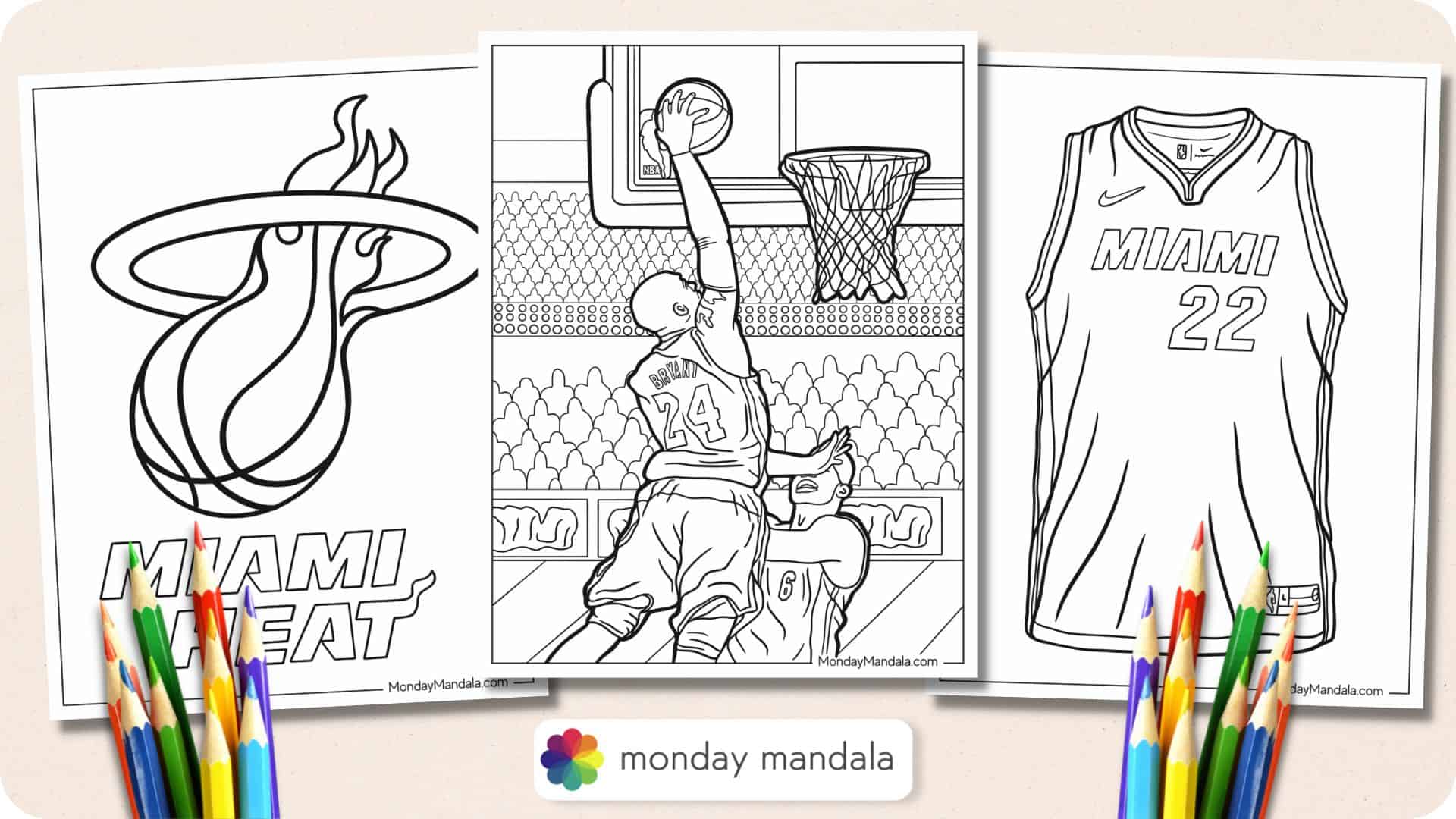 nba coloring page