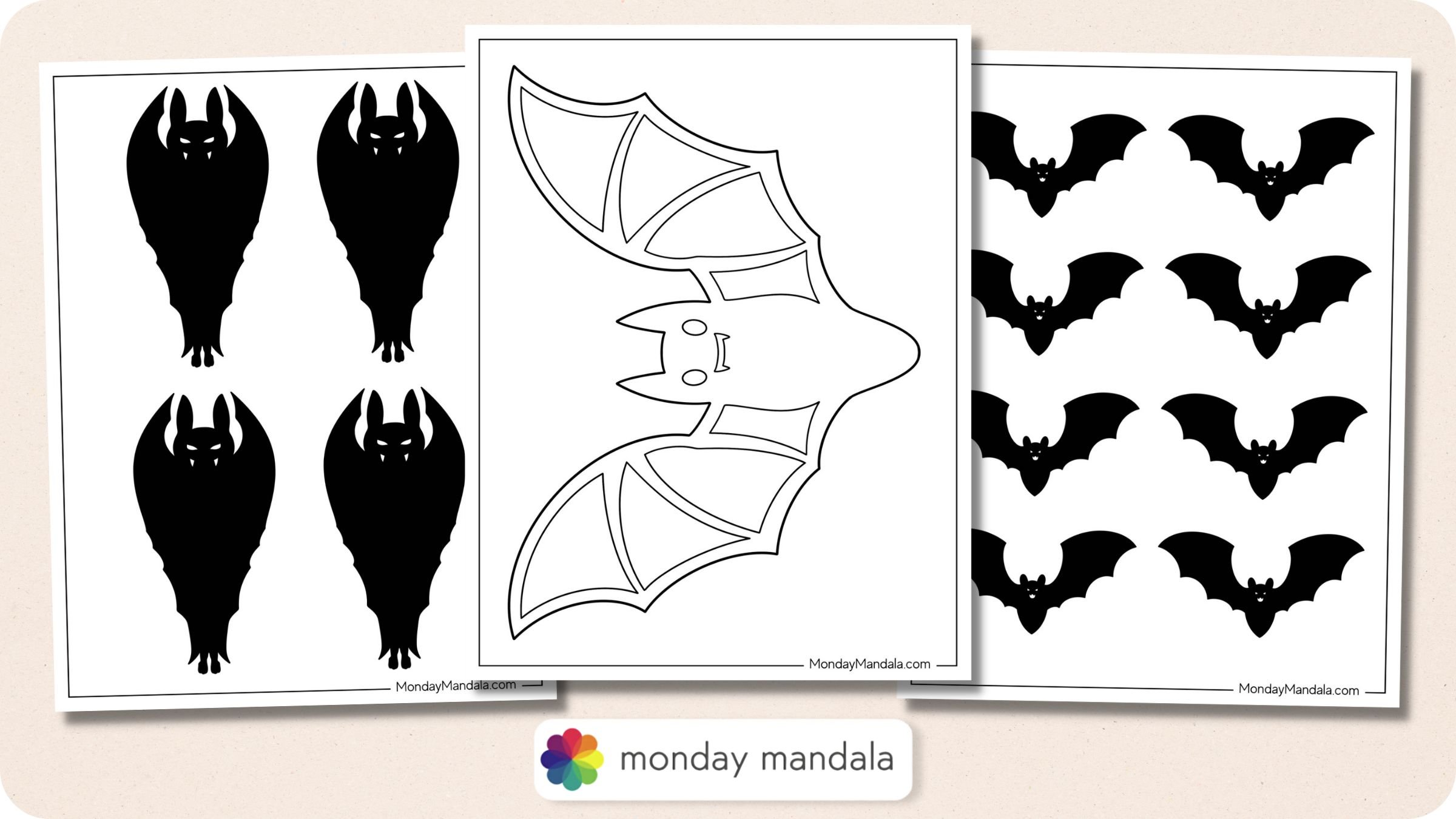 52-bat-templates-free-pdf-printables