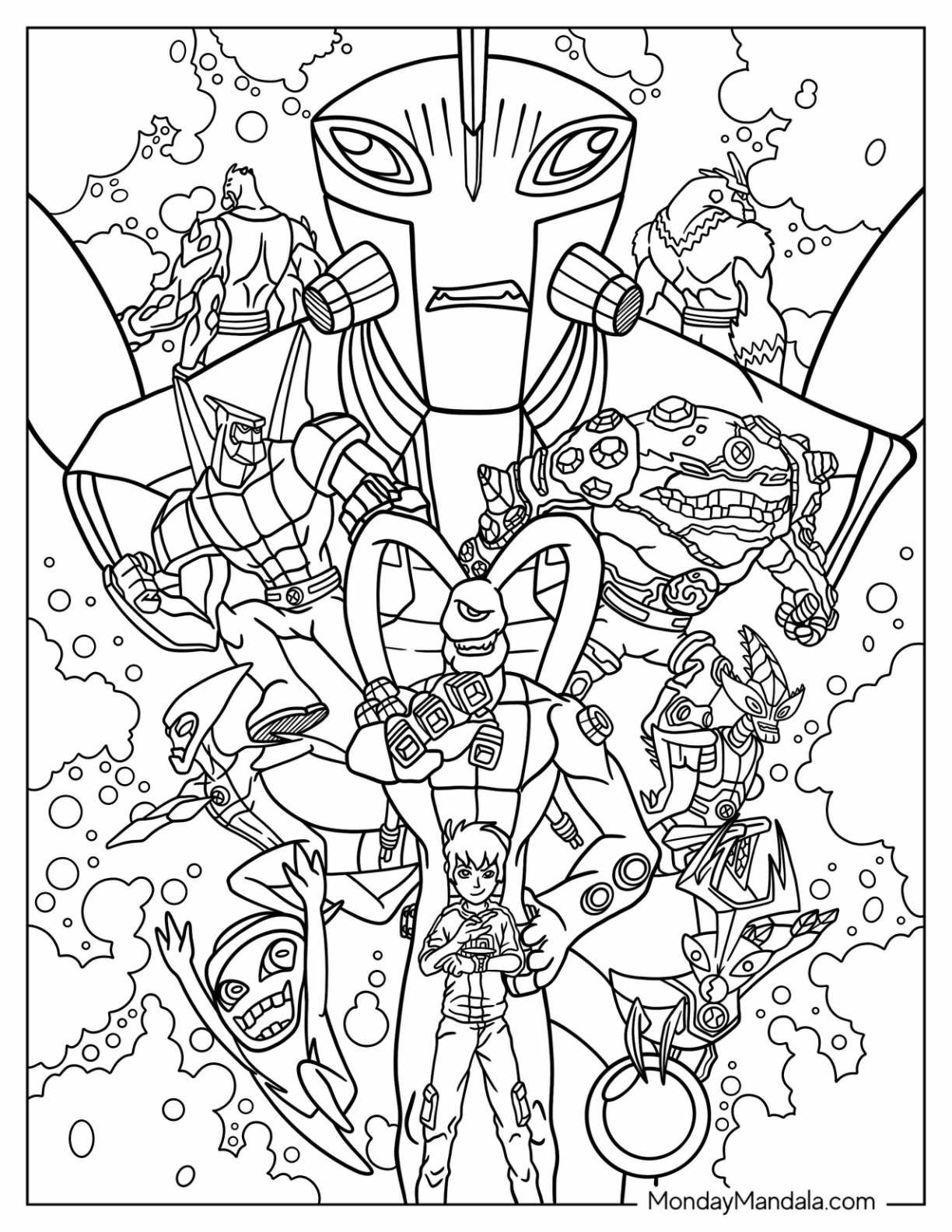 26 Ben 10 Coloring Pages Free PDF Printables 26 Ben 10 Coloring Pages Free PDF Printables