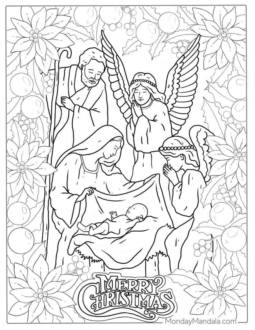 49 Jesus Coloring Pages (Free PDF Printables)