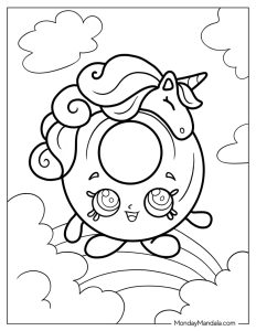 66 Shopkins Coloring Pages (Free PDF Printables)