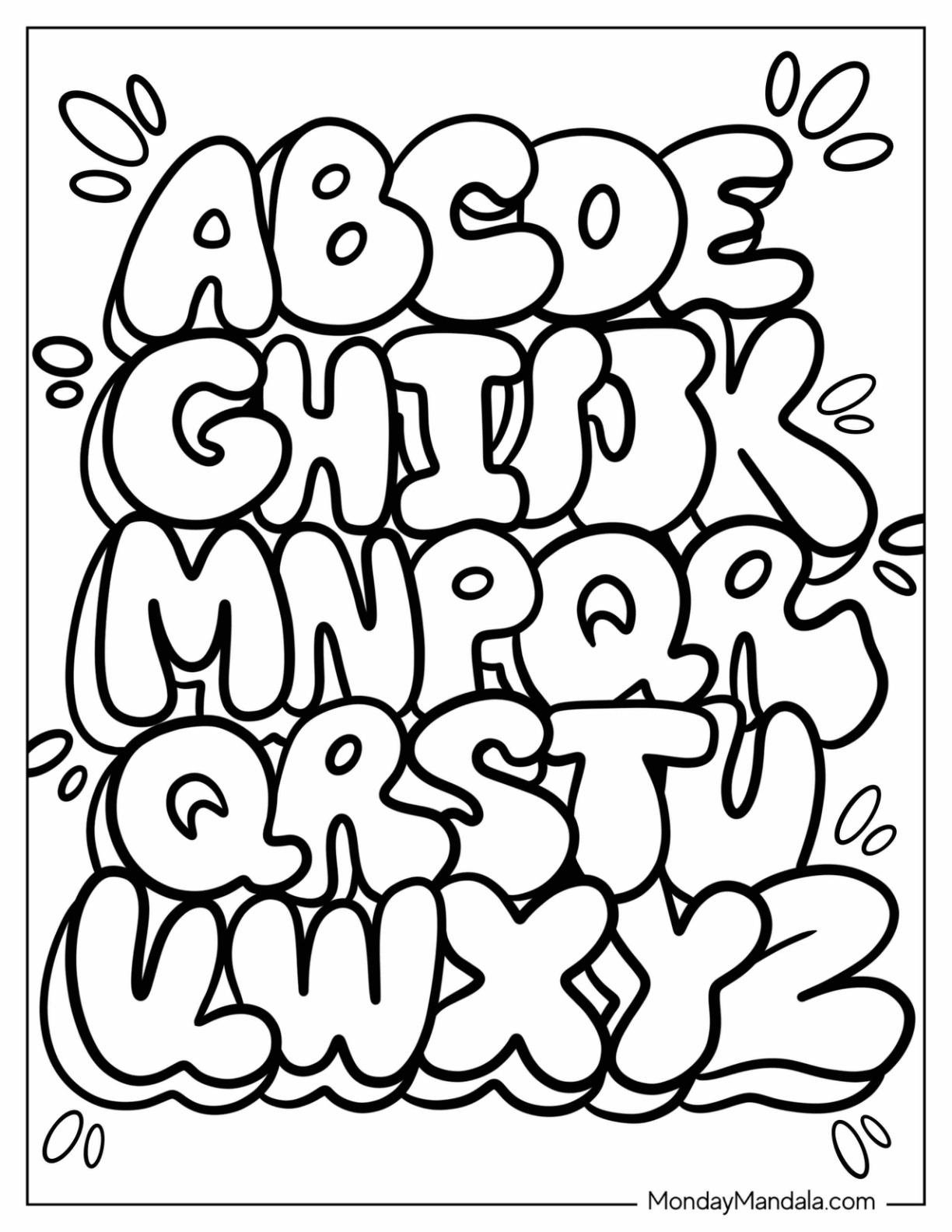 Graffiti Alphabet To Print Graffiti Alphabet To Print