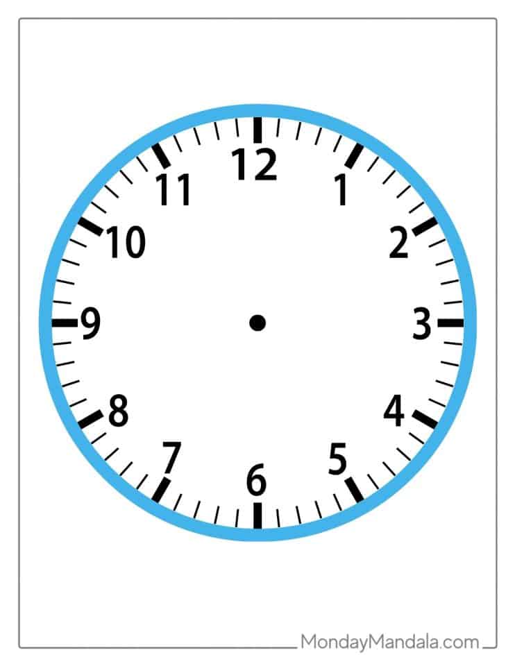 Printable Clock Face Without Hands Pdf At Madeline Hardwicke Blog Printable Clock Face Without Hands Pdf At Madeline Hardwicke Blog