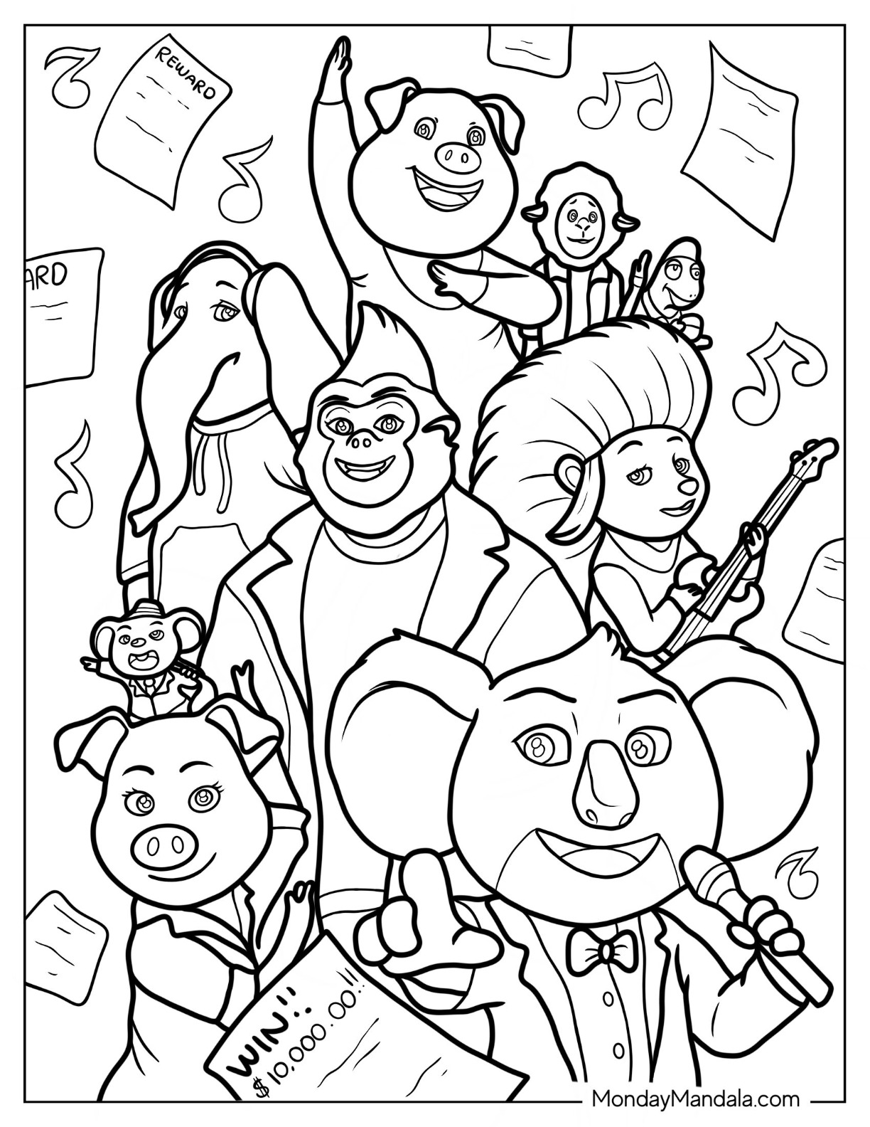 Will Mike Coloring Pages Will Mike Coloring Pages