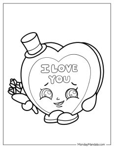 66 Shopkins Coloring Pages (Free PDF Printables)