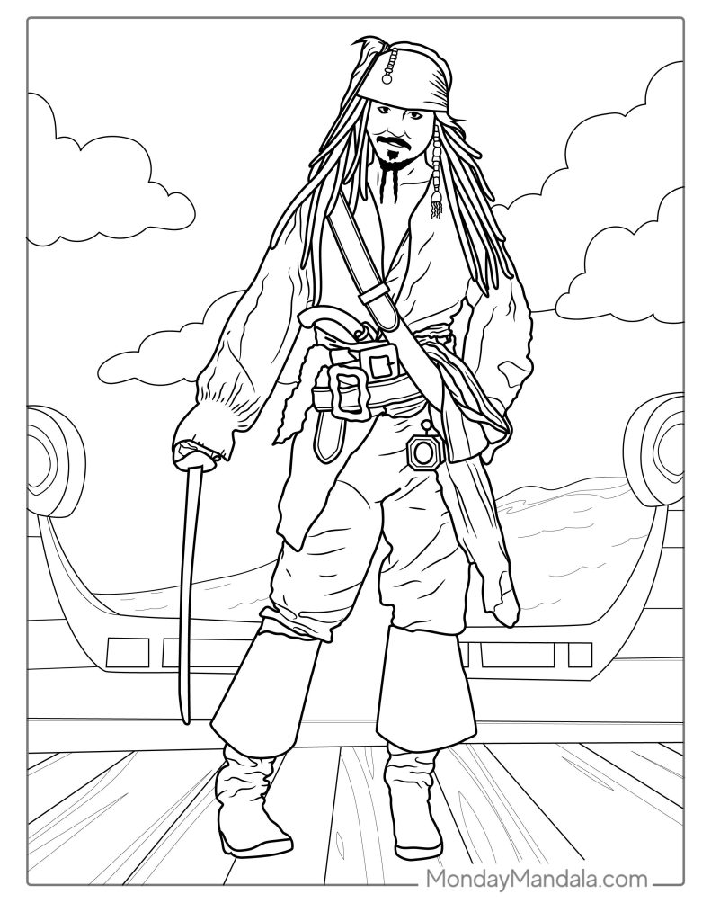Crayola Pirate Coloring Pages
