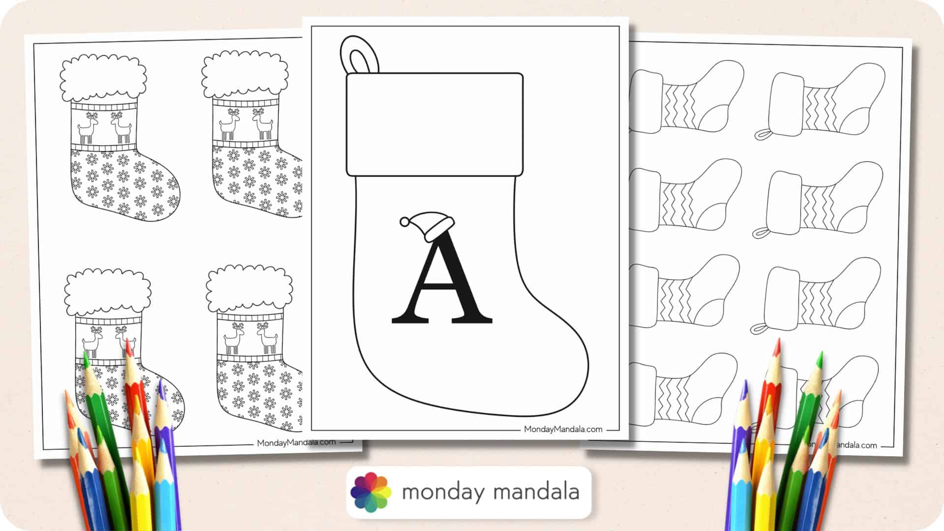 Free Printable Santa Boot Template - Printable Templates Free