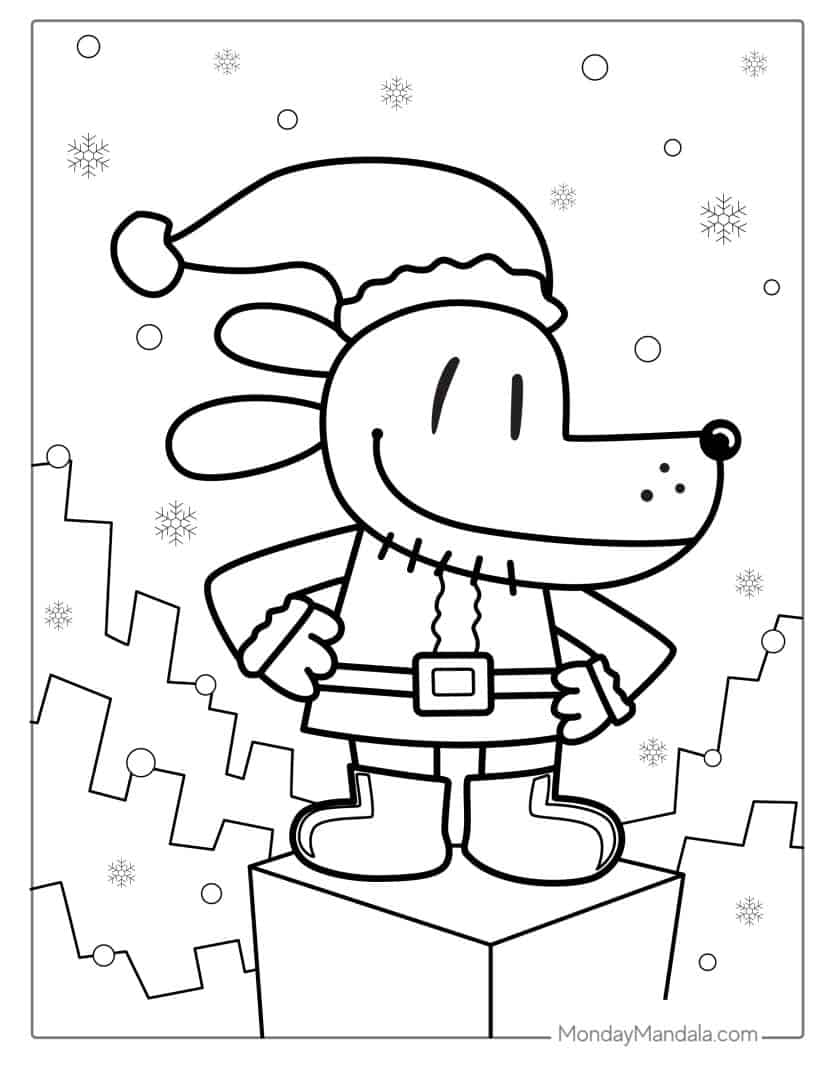 19 Dog Man Coloring Pages Free PDF Printables 