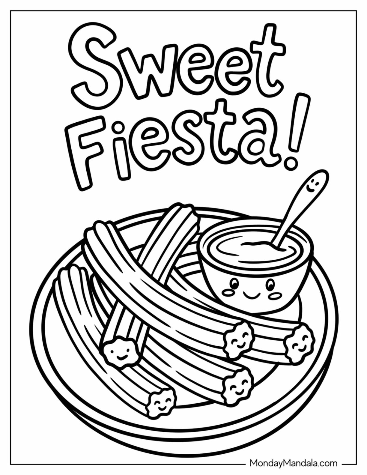 Cinco De Mayo Sweet Fiesta Churros and Dip