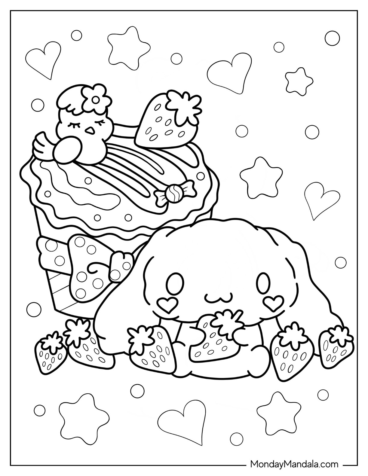 Cinnamoroll Ausmalbilder F r Kreative Malstunden Cinnamoroll Ausmalbilder F r Kreative Malstunden