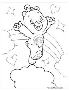 30 Care Bears Coloring Pages (Free PDF Printables)