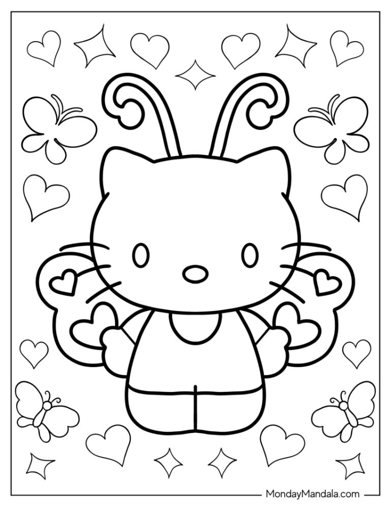 Iheartcraftythings Hello Kitty Coloring Pages Iheartcraftythings Hello Kitty Coloring Pages