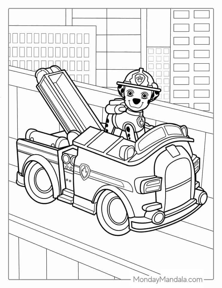 58 Paw Patrol Coloring Pages (Free PDF Printables)
