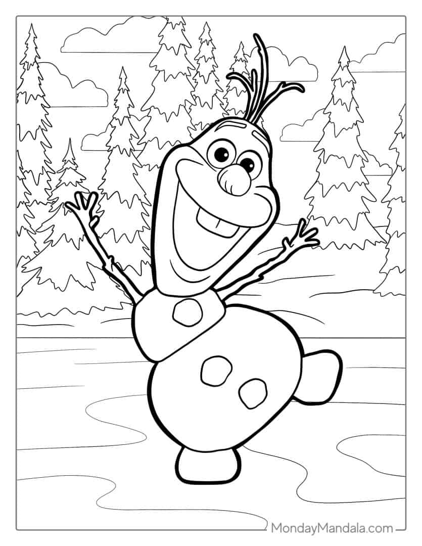 Frozen Coloring Websincloud Frozen Coloring Websincloud