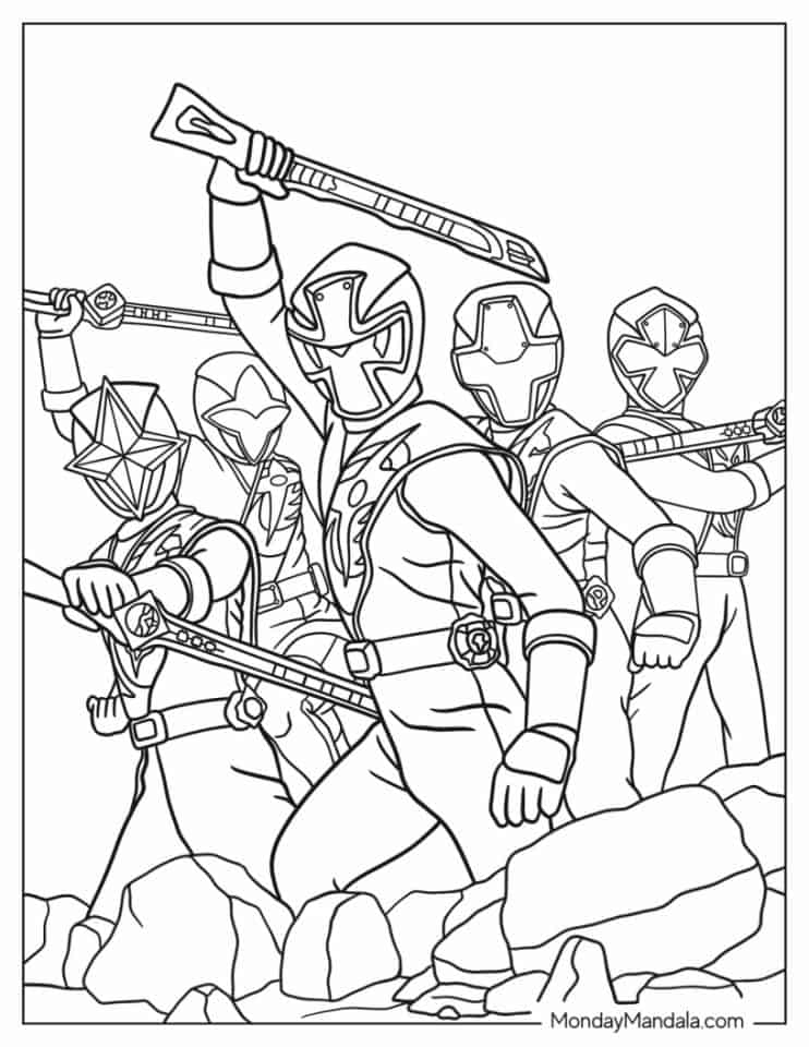 Super Ninja Coloring Page 2025 Super Ninja Coloring Page 2025