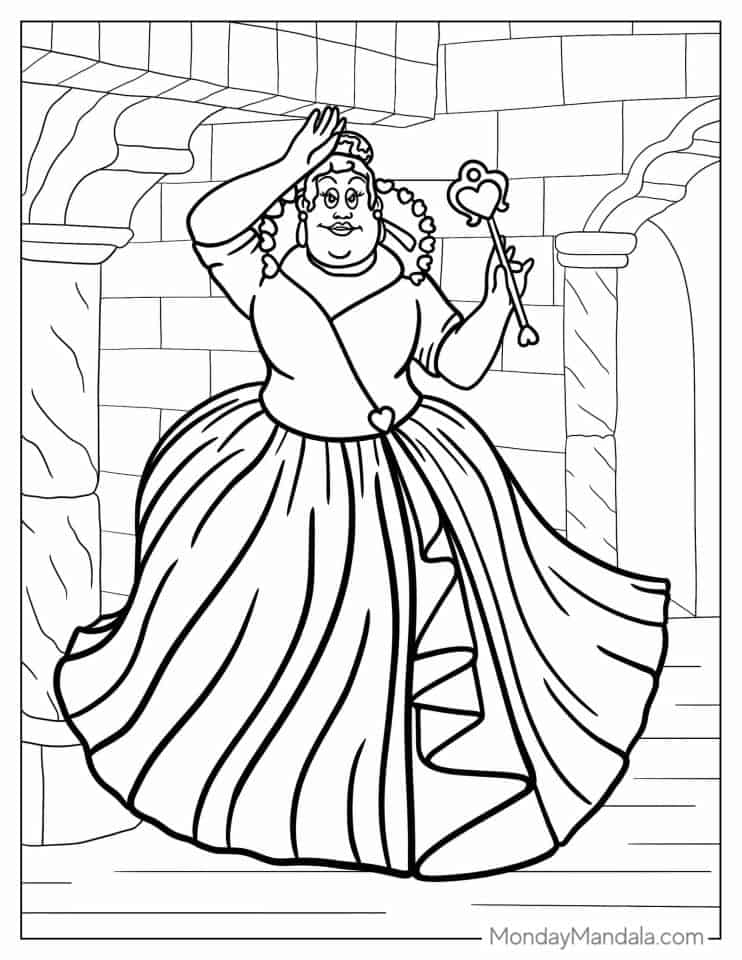 26 Alice In Wonderland Coloring Pages (Free PDF Printables)