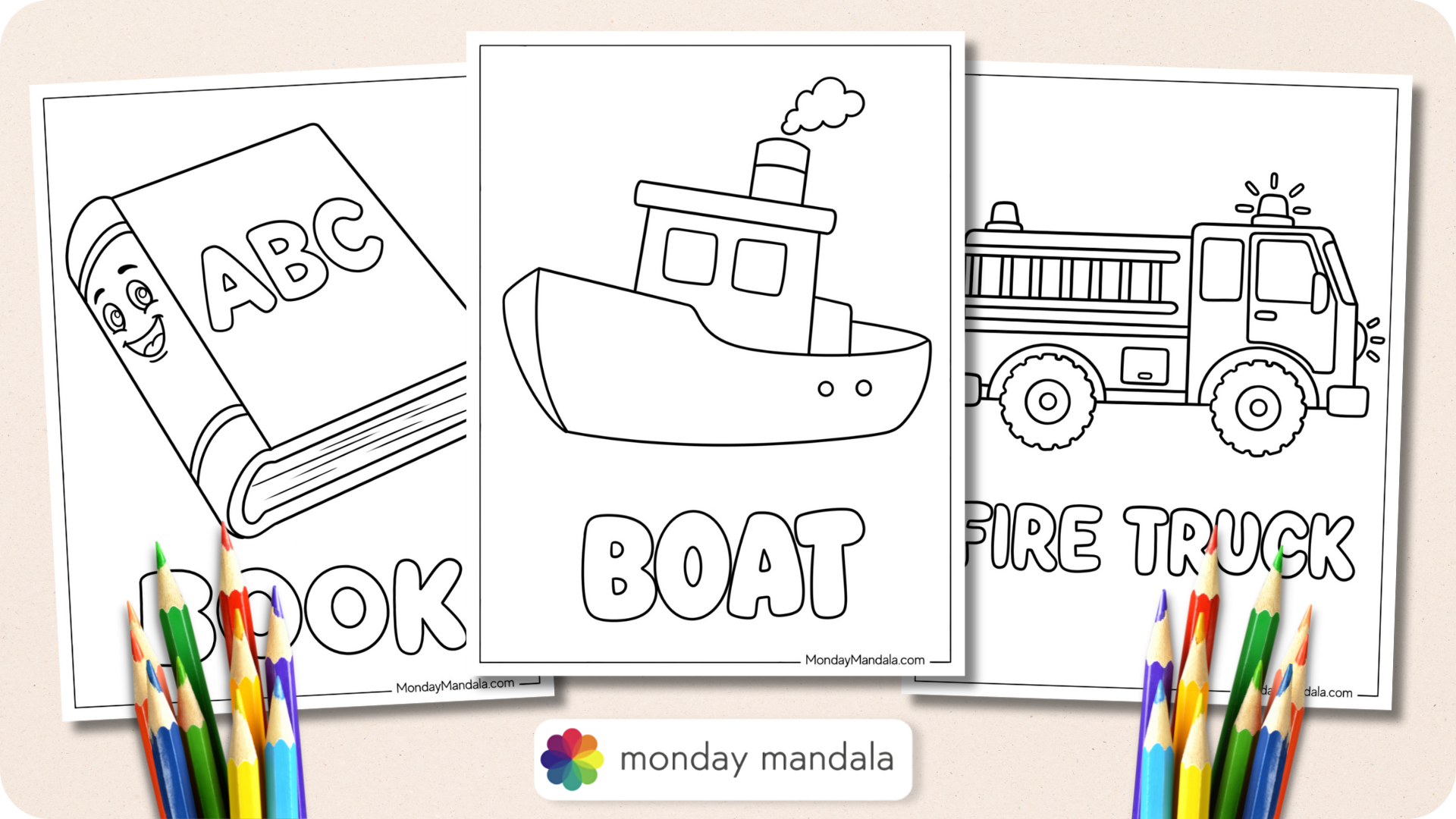 Coloring Pages for Toddlers Featured Image