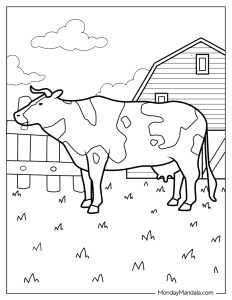 48 Farm Coloring Pages (Free PDF Printables)