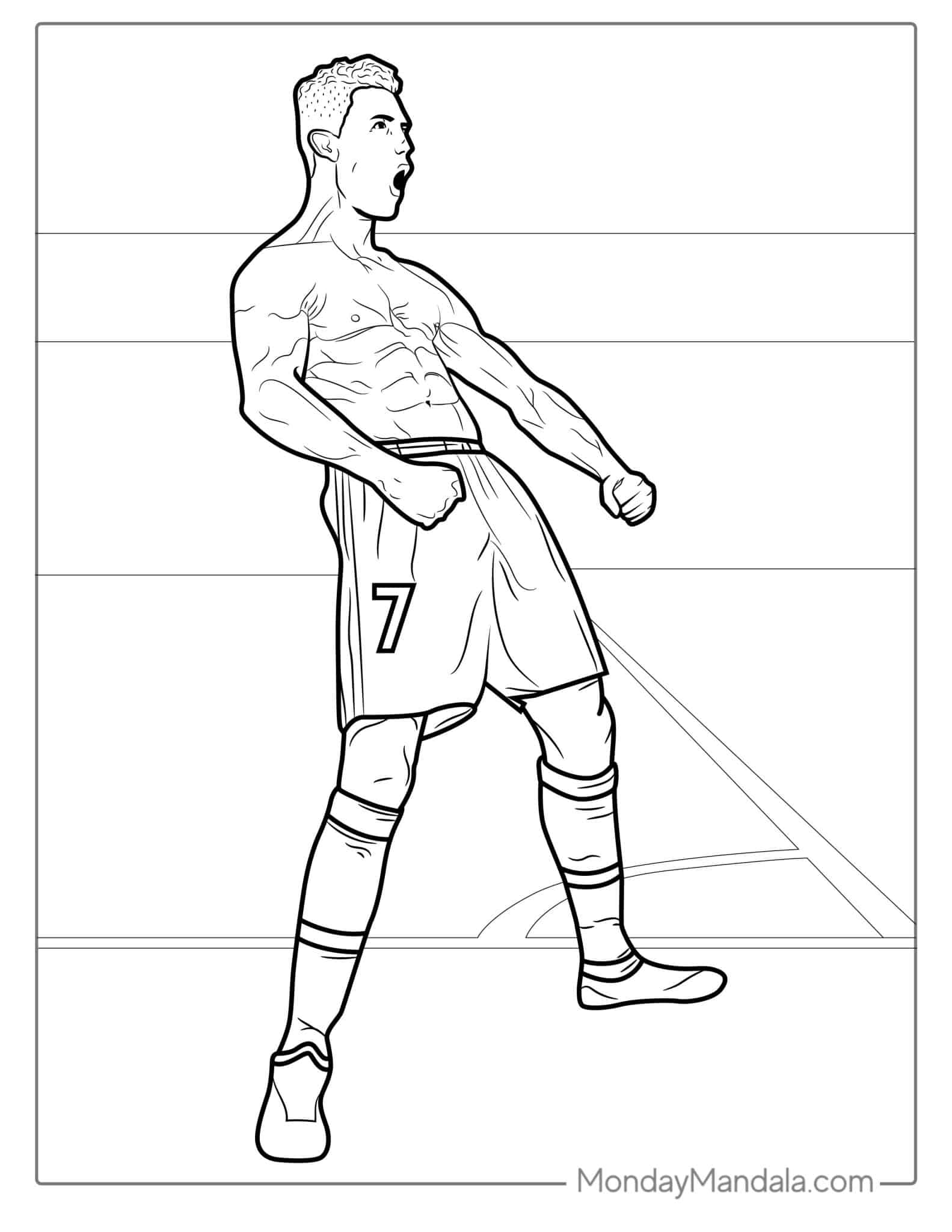 20 Ronaldo Coloring Pages Free PDF Printables 20 Ronaldo Coloring Pages Free PDF Printables
