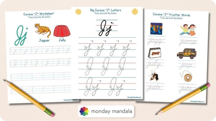 Cursive-J-Worksheets-Featured-Image