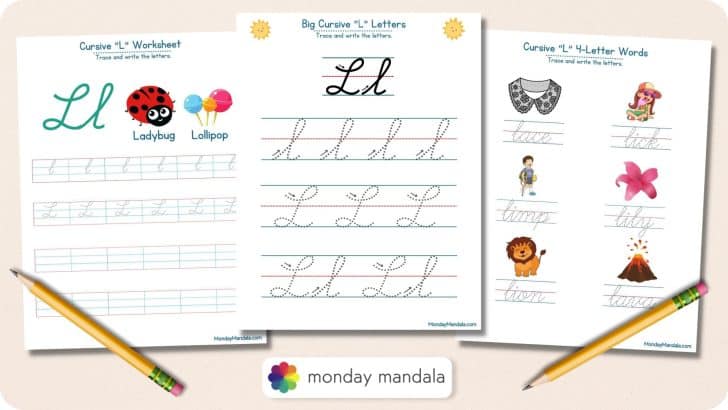 Cursive-L-Worksheets-Featured-Image