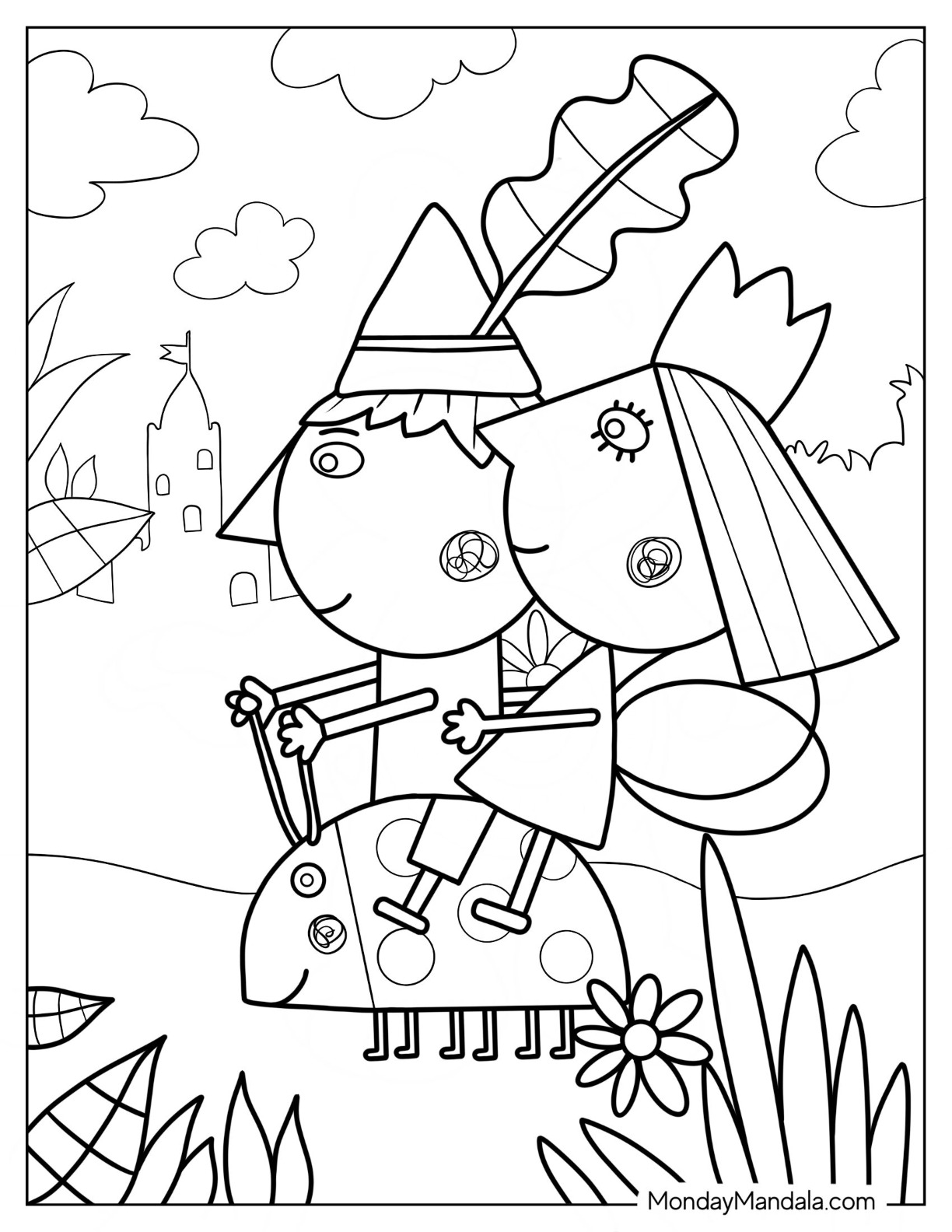 20 Ben And Holly Coloring Pages Free PDF Printables 20 Ben And Holly Coloring Pages Free PDF Printables