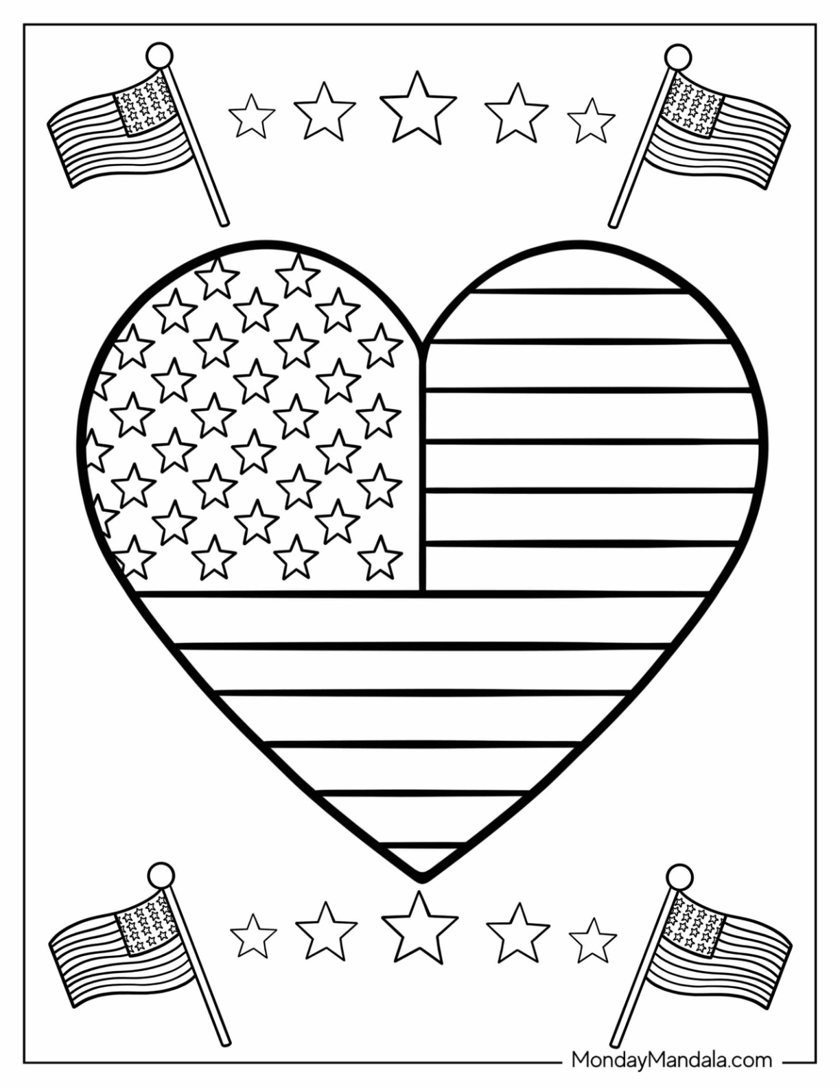 45 Memorial Day Coloring Pages Free PDF Printables 