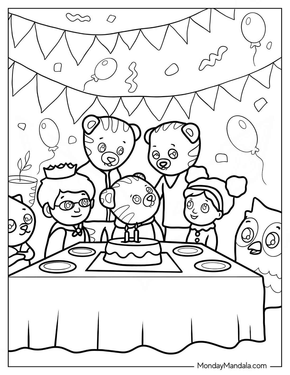 20 Daniel Tiger Coloring Pages Free PDF Printables 