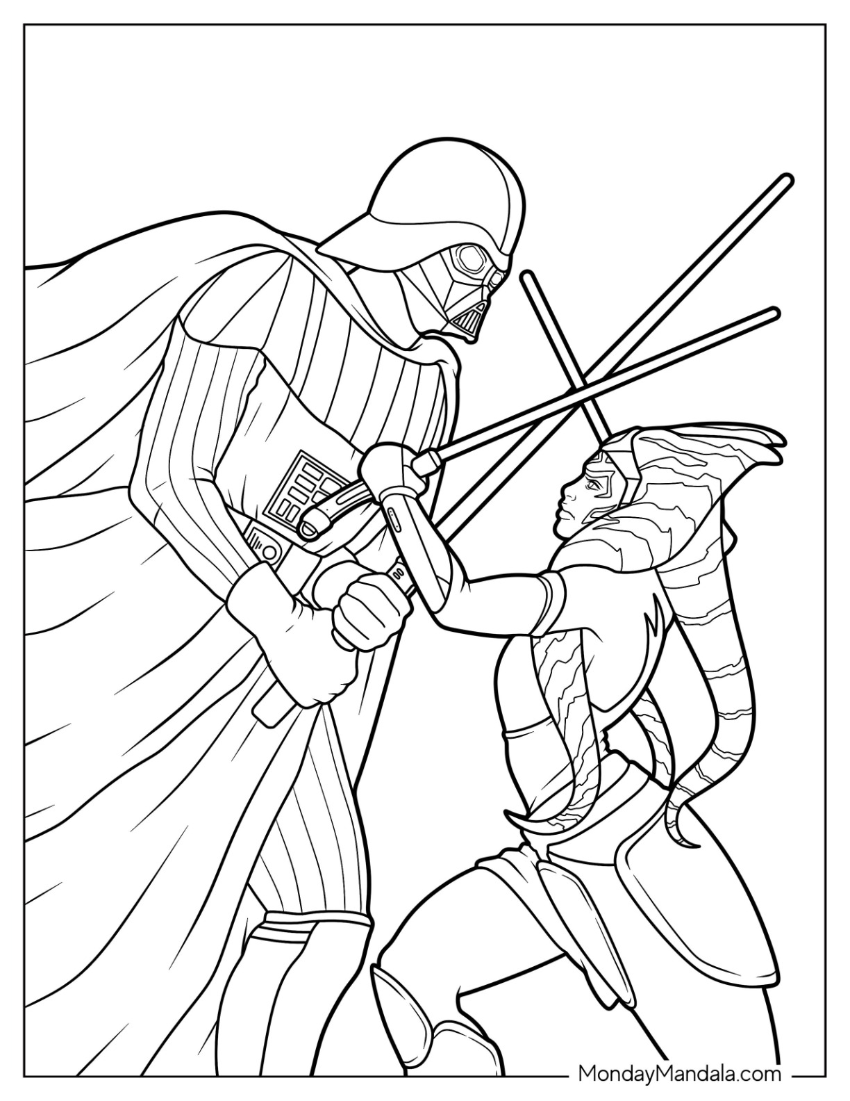 Star Wars Coloring Pages Obi Wan Kenobi