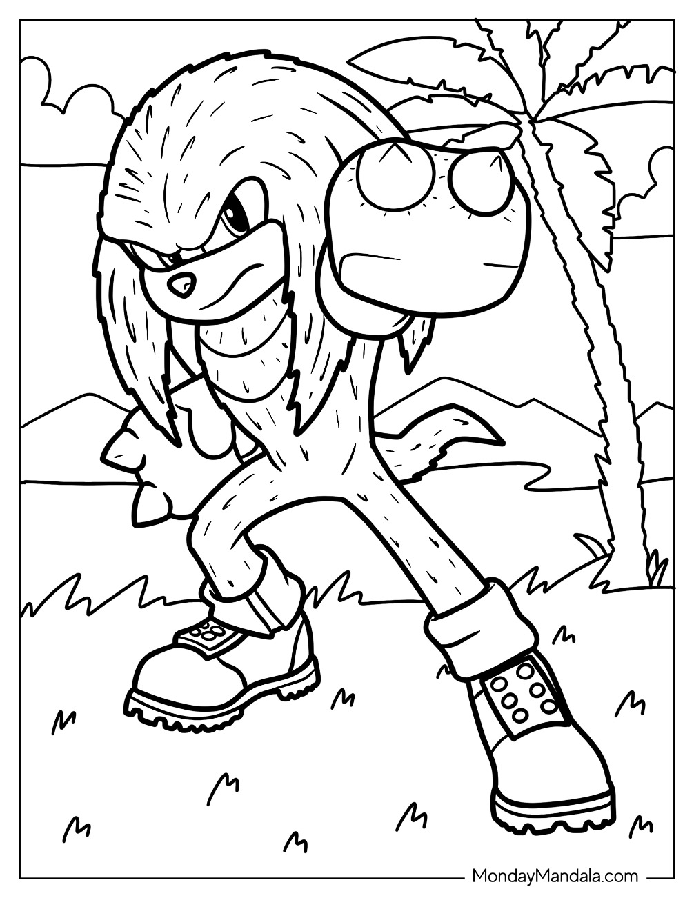 Knuckles And Rouge Coloring Pages 2025 Knuckles And Rouge Coloring Pages 2025
