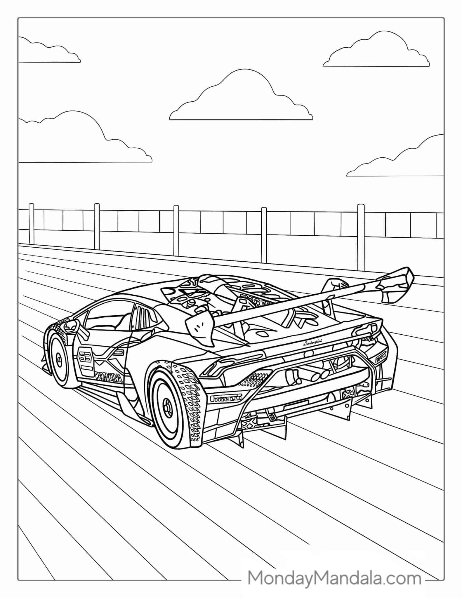 30 Race Car Coloring Pages Free PDF Printables 30 Race Car Coloring Pages Free PDF Printables