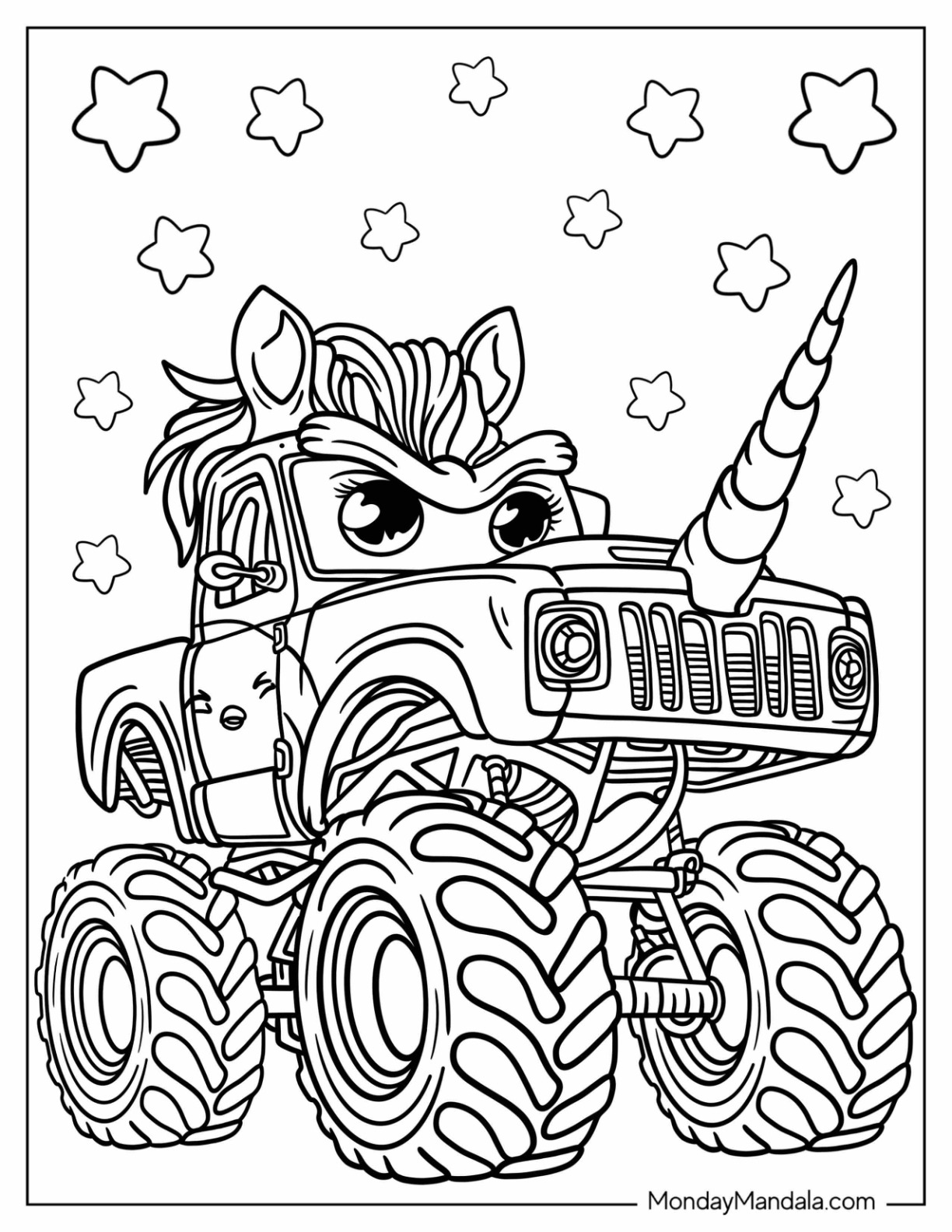 Printable Bigfoot Monster Truck Coloring Pages Coloring Printable Bigfoot Monster Truck Coloring Pages Coloring