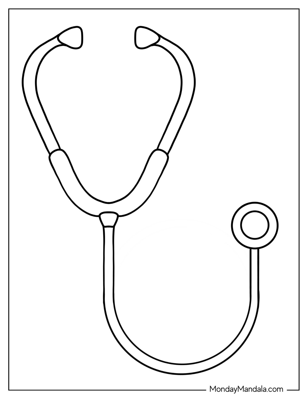 Coloring Pages Doctors Tools