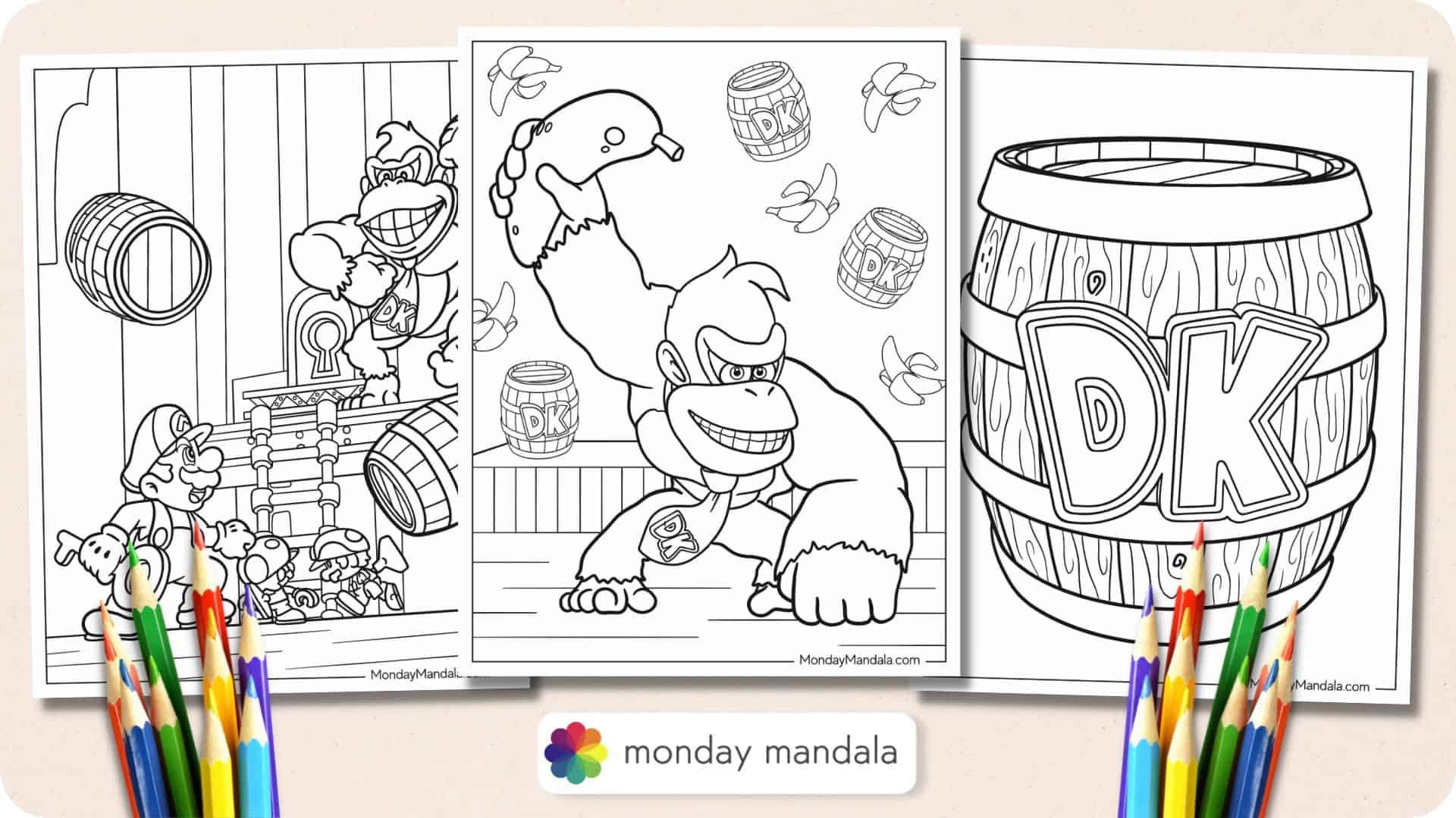 godzilla vs king kong coloring pages