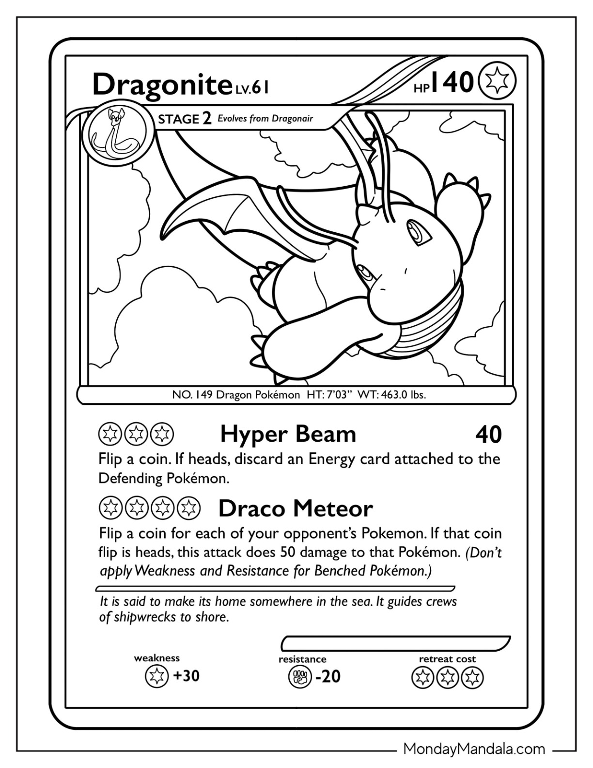 10 Pokemon Coloring Card KoloringPages
