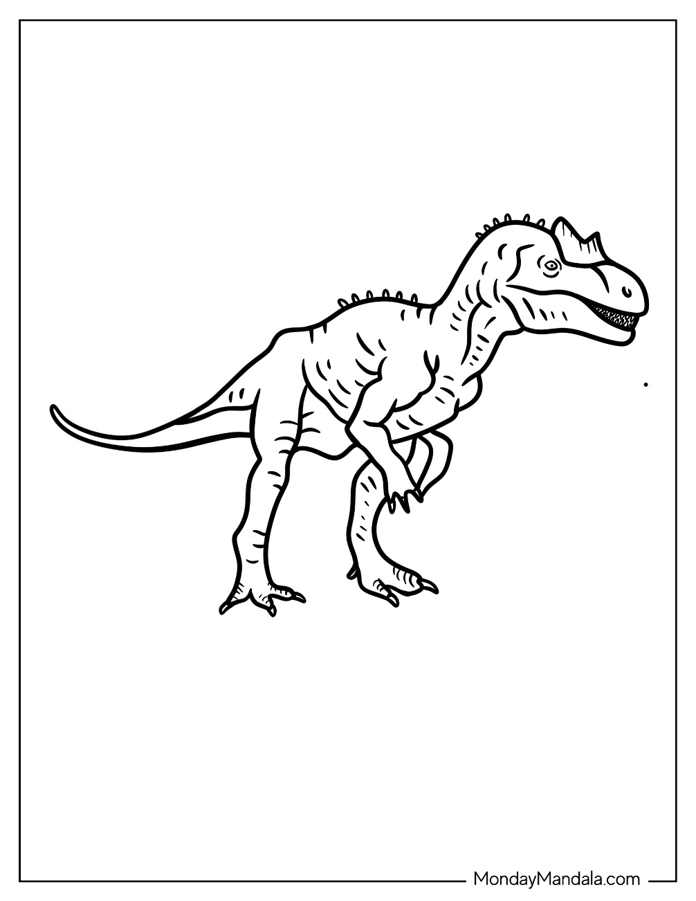 20 Allosaurus Coloring Pages Free PDF Printables 20 Allosaurus Coloring Pages Free PDF Printables