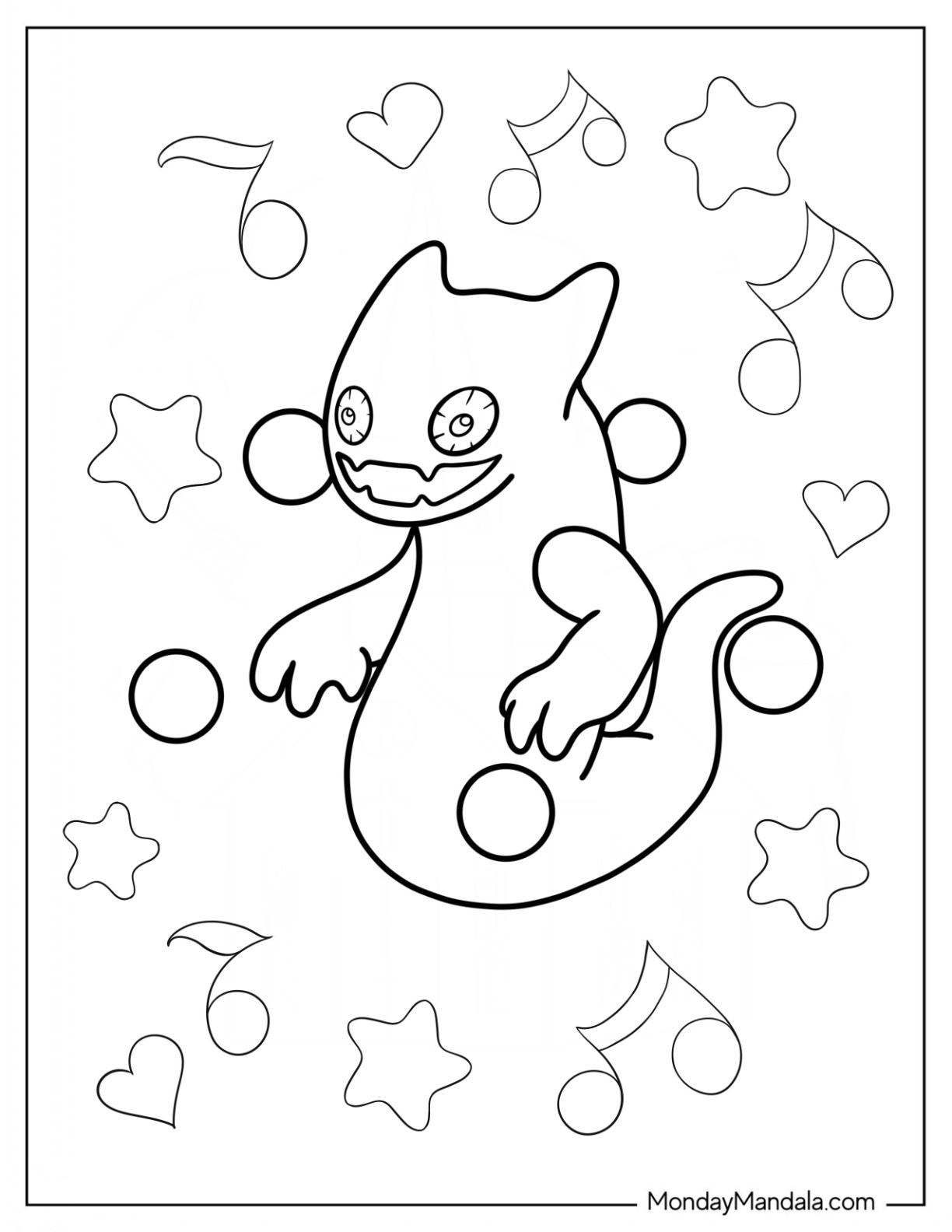 My Singing Monsters Coloring Pages Ghazt My Singing Monsters Coloring Pages Ghazt