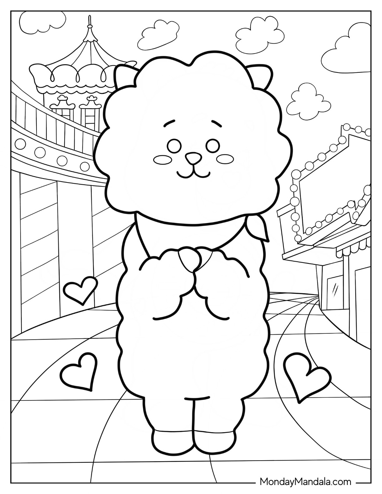 20 BT21 Coloring Pages Free PDF Printables 20 BT21 Coloring Pages Free PDF Printables
