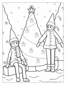 52 Christmas Tree Coloring Pages (Free PDF Printables)
