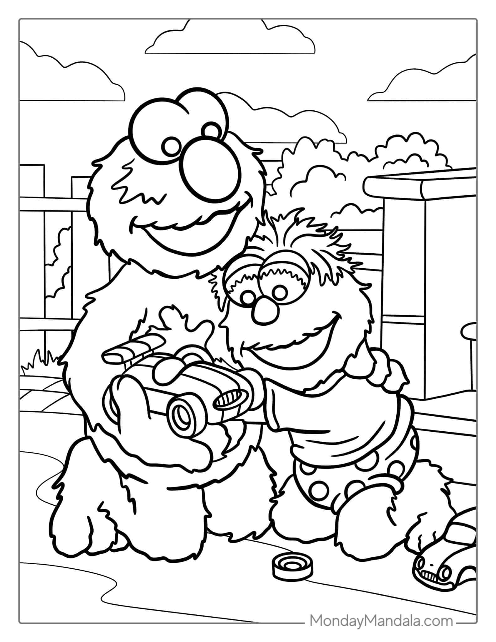 24 Elmo Coloring Pages (Free PDF Printables)
